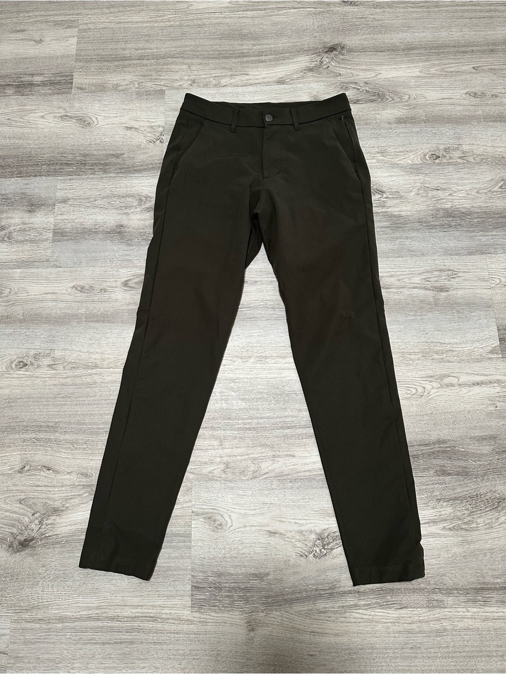Lululemon ABC Commission Slim Pant Olive Green Warpstreme 28x30